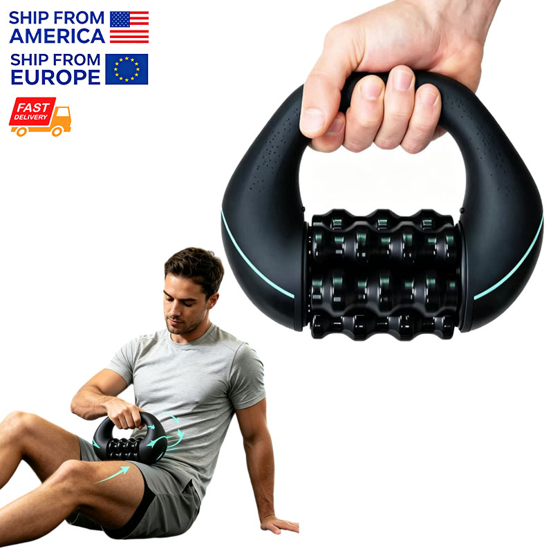 Office Technologies - Masseur électrique à rouleaux portatif pour