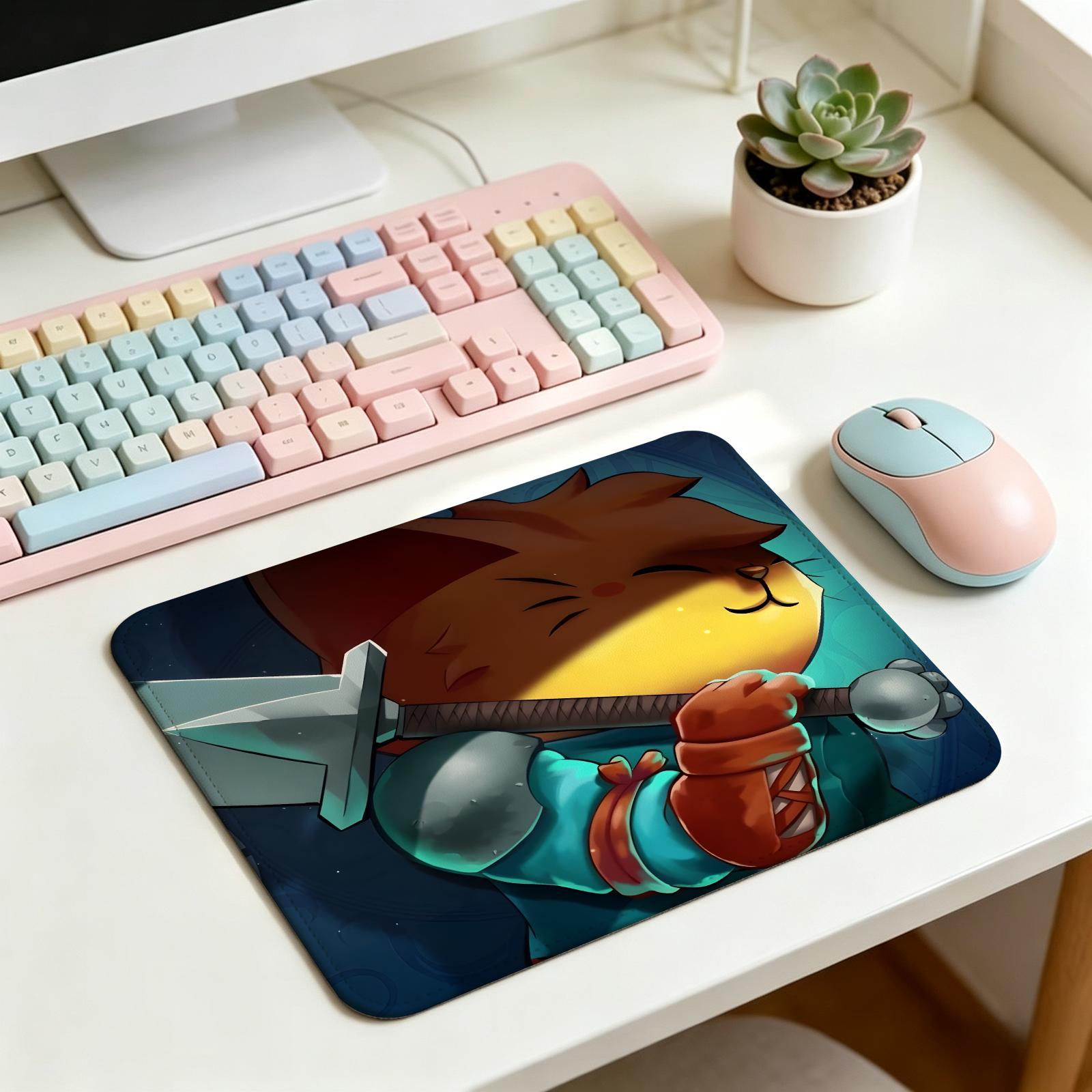 Office Quest - Tapis de jeu S/M/L, bord cousu