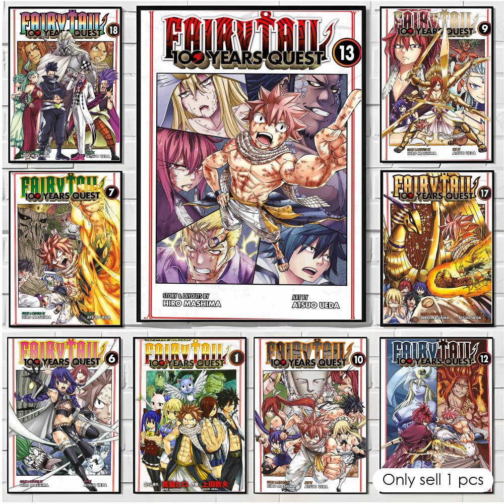 Affiche murale F-Fairy Tail 10 - Office Quest avis et prix