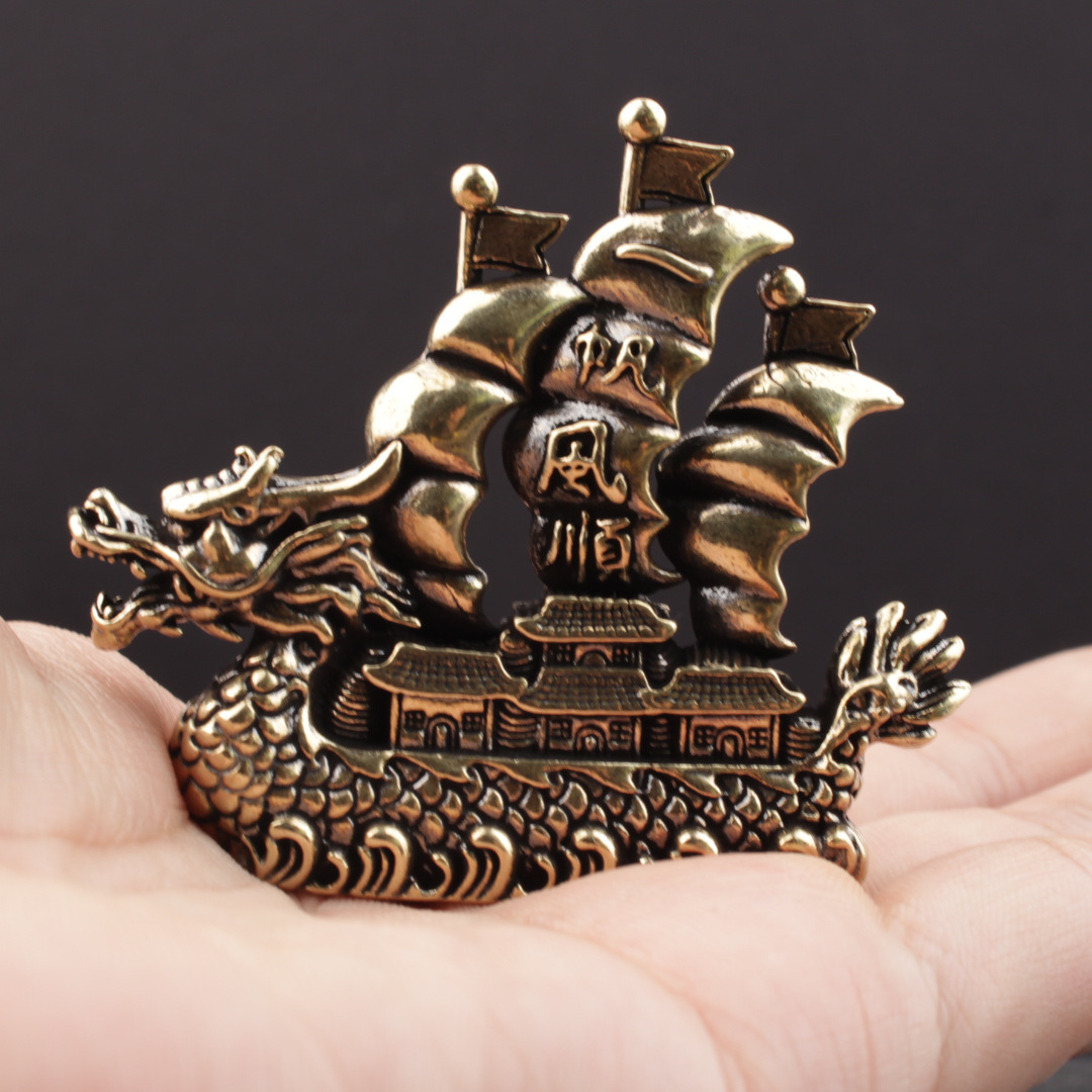 Statue de bateau dragon, décor - Office Technologies avis et prix